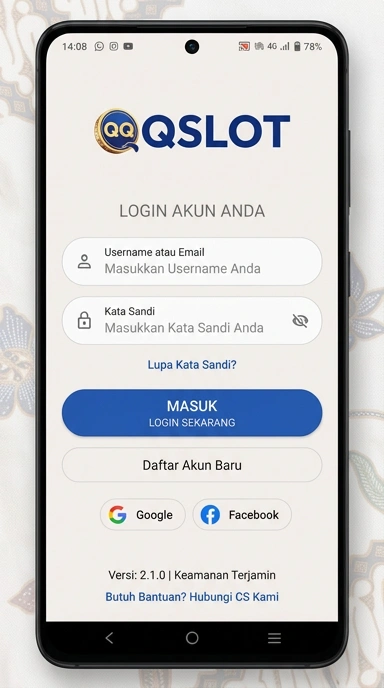 Panduan Masuk Akun qqslot untuk Pengguna Android
